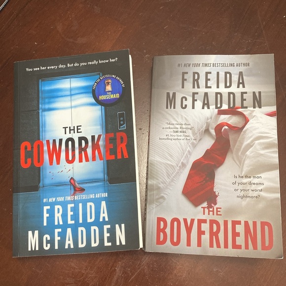 Freida McFadden The Boyfriend and The Coworker Paperbacks Books - Picture 1 of 3